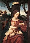 Hans the elder Burgkmair Madonna with Grape painting